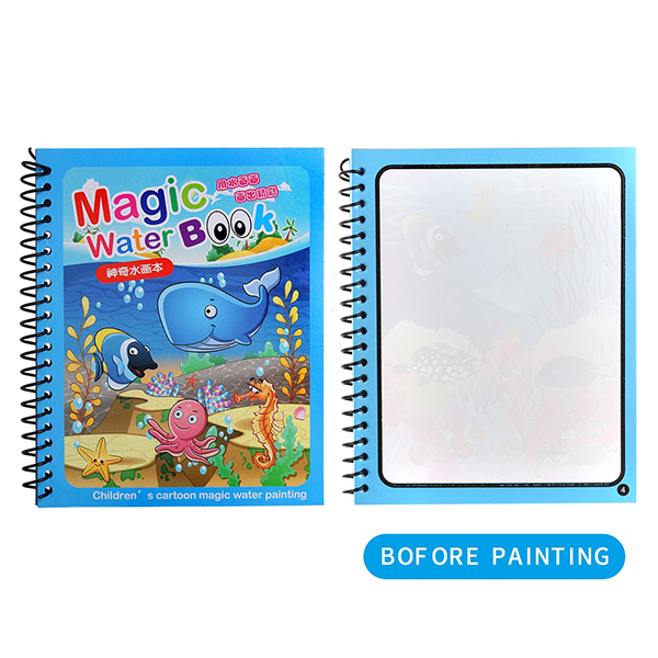 MagicWaterBook, ένα σετ με 3 μαγικά μολύβια ακουαρέλας για δημιουργία χωρίς βρωμιά - Image 10