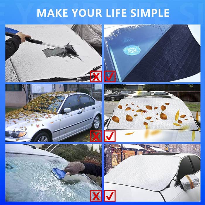 MagneticCarCover, προστατευτικό κάλυμμα με μαγνήτες για το παρμπρίζ - Image 3