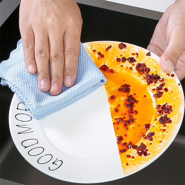 MicrofiberCloth, πανί καθαρισμού μικροϊνών πολλαπλών χρήσεων (4 τεμ.) - Image 4