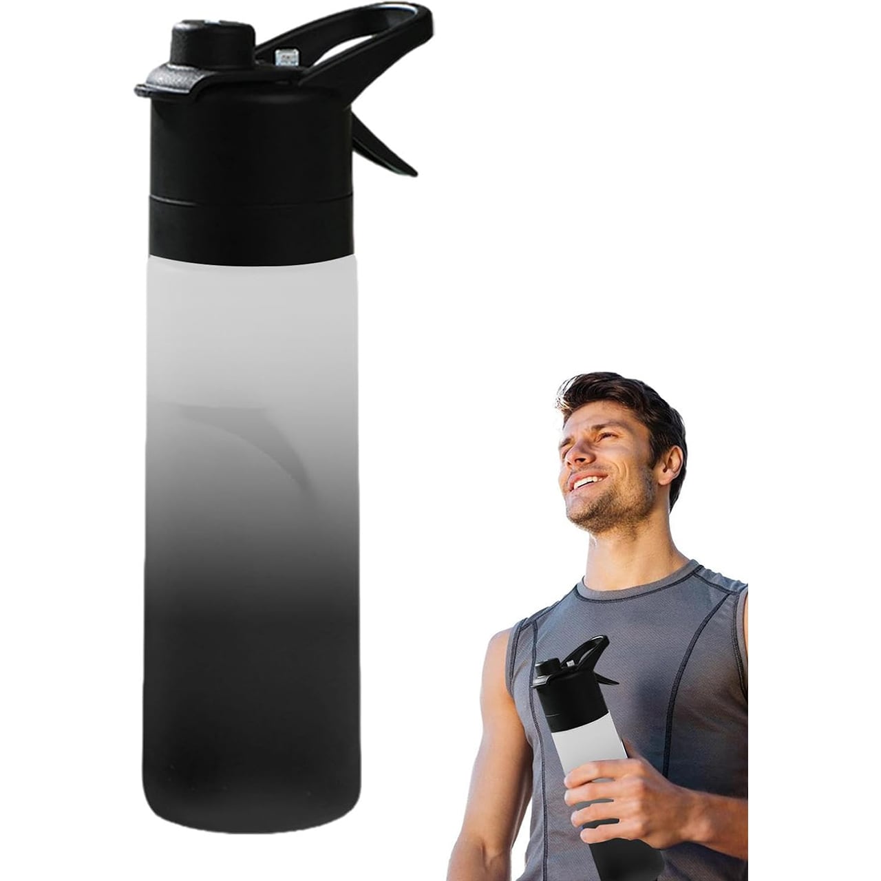 MistBottle, 2-σε-1 μπουκάλι νερού με σπρέι - Image 7