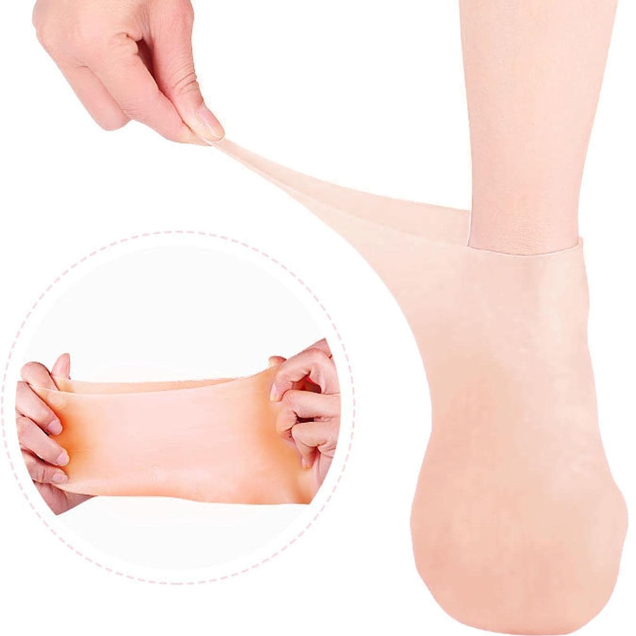 MoistMask, ενυδατικά καλσόν φροντίδας ποδιών από σιλικόνη - Image 6
