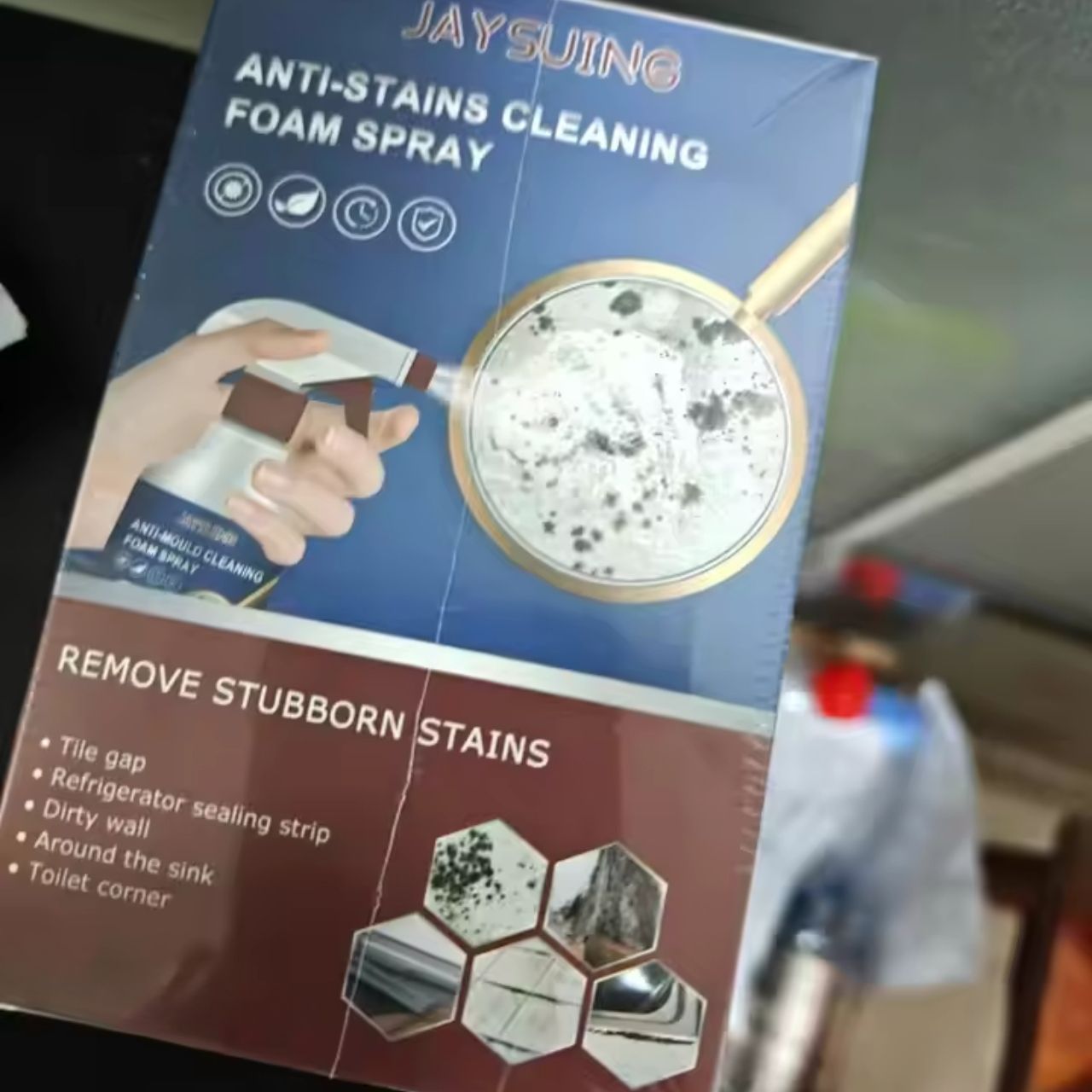 MoldFix, αφρός καθαρισμού για την αφαίρεση λεκέδων μούχλας - Image 2