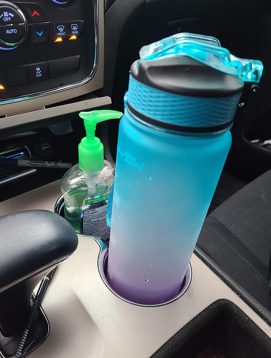 MotivationalBottle, μπουκάλι νερού με κίνητρα και χρονικές σημάνσεις (1000 ml) - Image 9