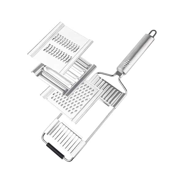 MultiSlicer, πολυλειτουργικός φρέσκος κοπτήρας λαχανικών με εργονομική λαβή και 3 διαφορετικές λεπίδες - Image 1