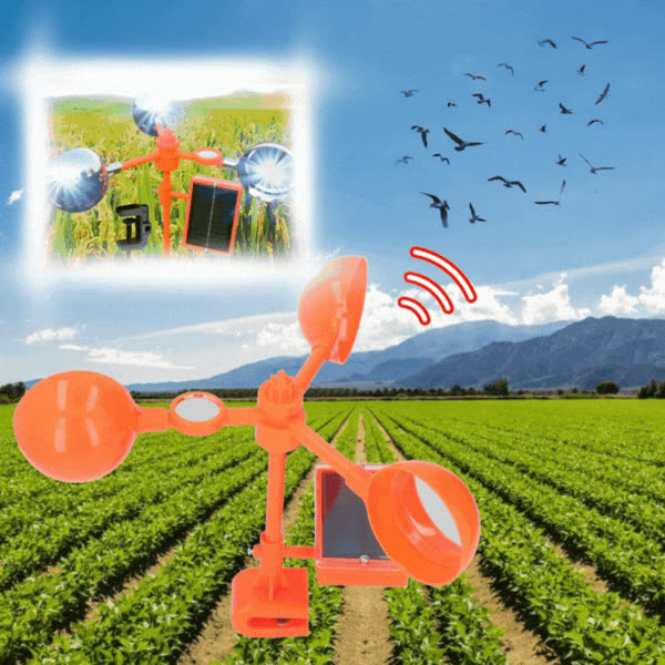 Απωθητικό πουλιών με ηλιακή ενέργεια, NoBirds - video