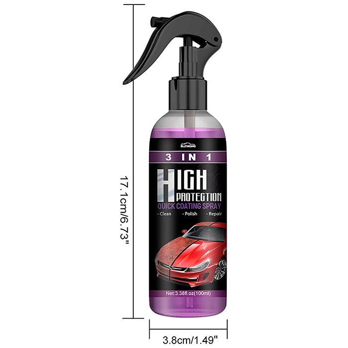 NanoSpray, 3 σε 1 προστατευτικό σπρέι για το αυτοκίνητο - Image 2