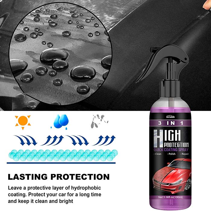 NanoSpray, 3 σε 1 προστατευτικό σπρέι για το αυτοκίνητο - Image 7