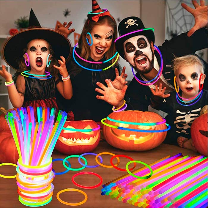 NeonGlowSticks, σετ φωσφορούχων στικ και διασκεδαστικών αξεσουάρ - Image 7
