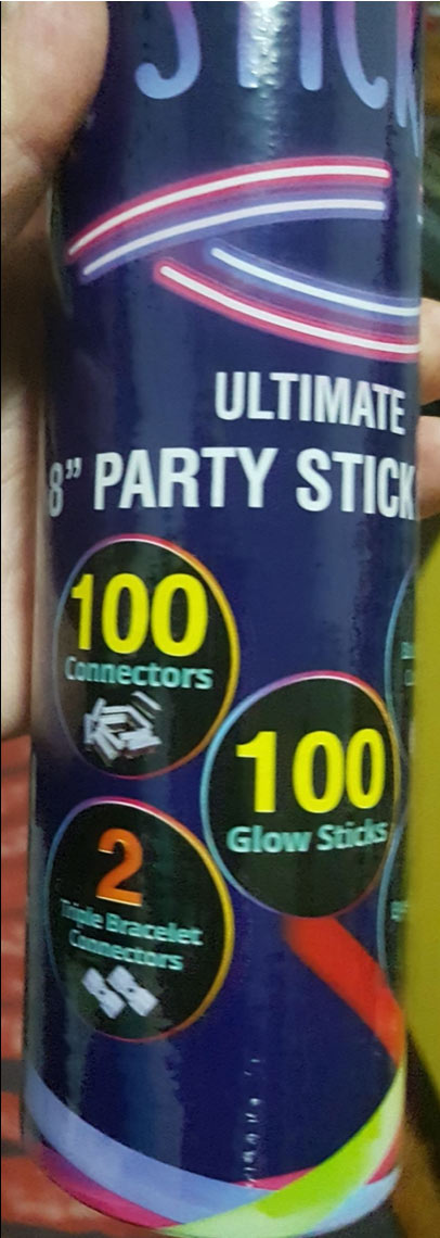 NeonGlowSticks, σετ φωσφορούχων στικ και διασκεδαστικών αξεσουάρ - Image 9