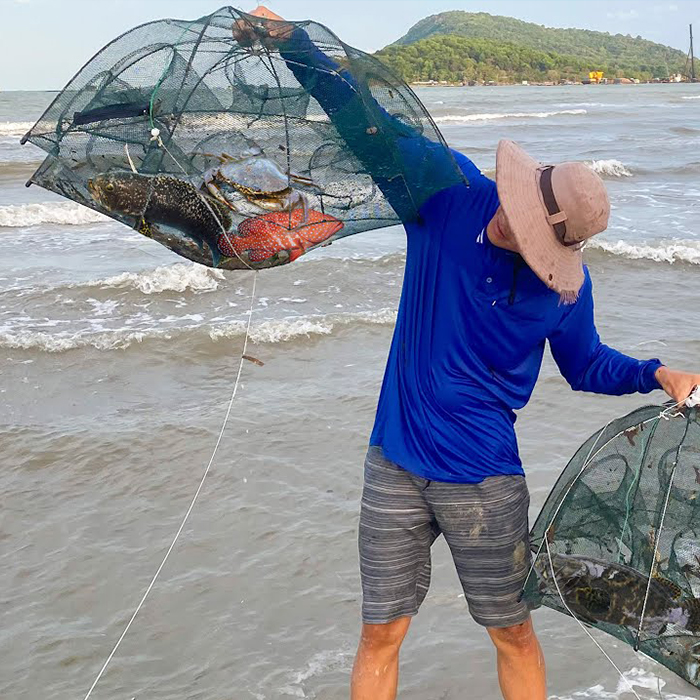 NetFish, ένα δίχτυ σε σχήμα ομπρέλας για ψάρεμα θα πιάσει ψάρια και καβούρια - Image 7