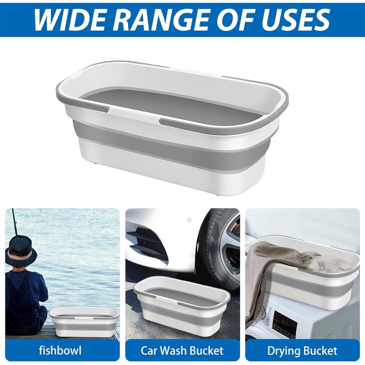 Pail, πτυσσόμενος κουβάς για εύκολο καθάρισμα - Image 6