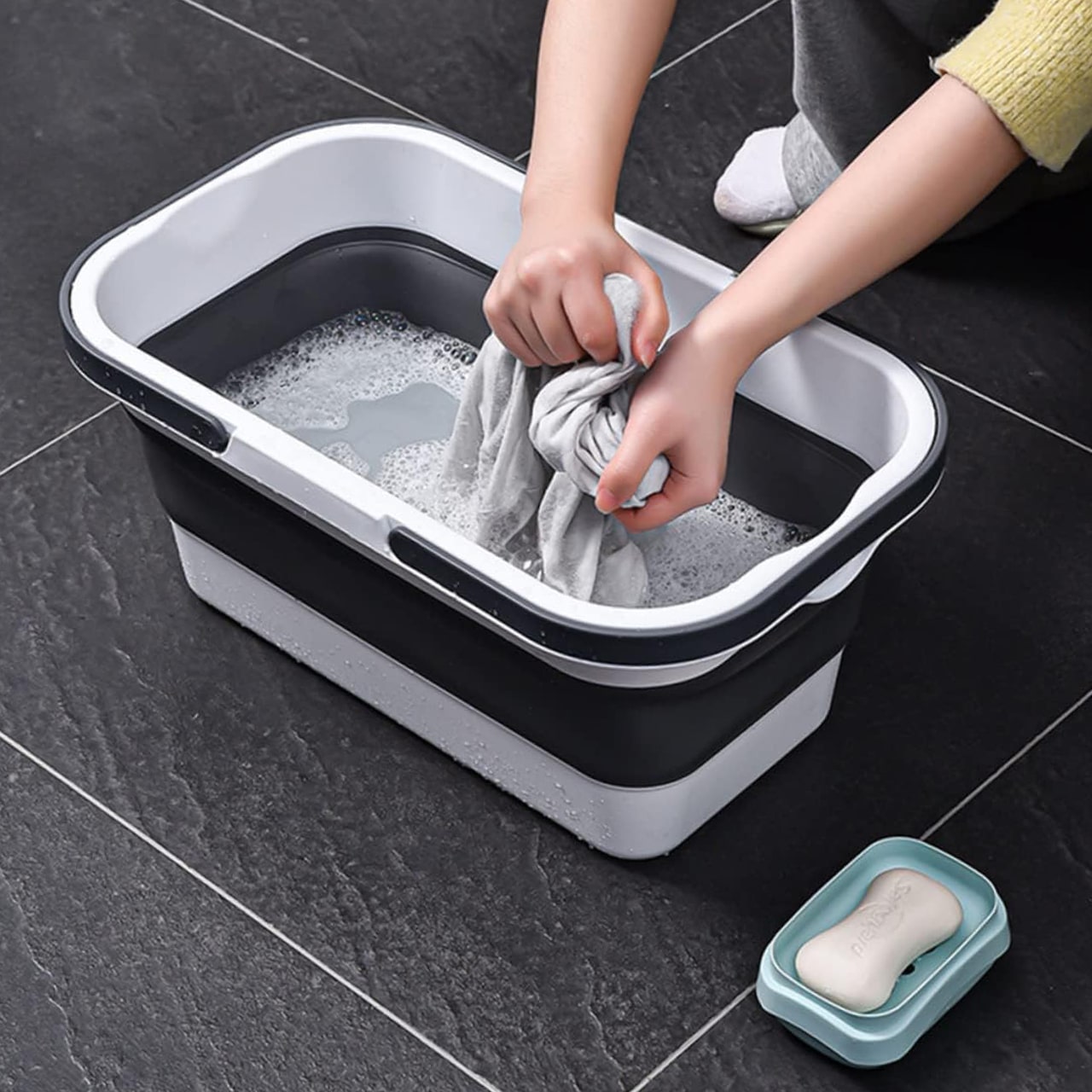 Pail, πτυσσόμενος κουβάς για εύκολο καθάρισμα - Image 7