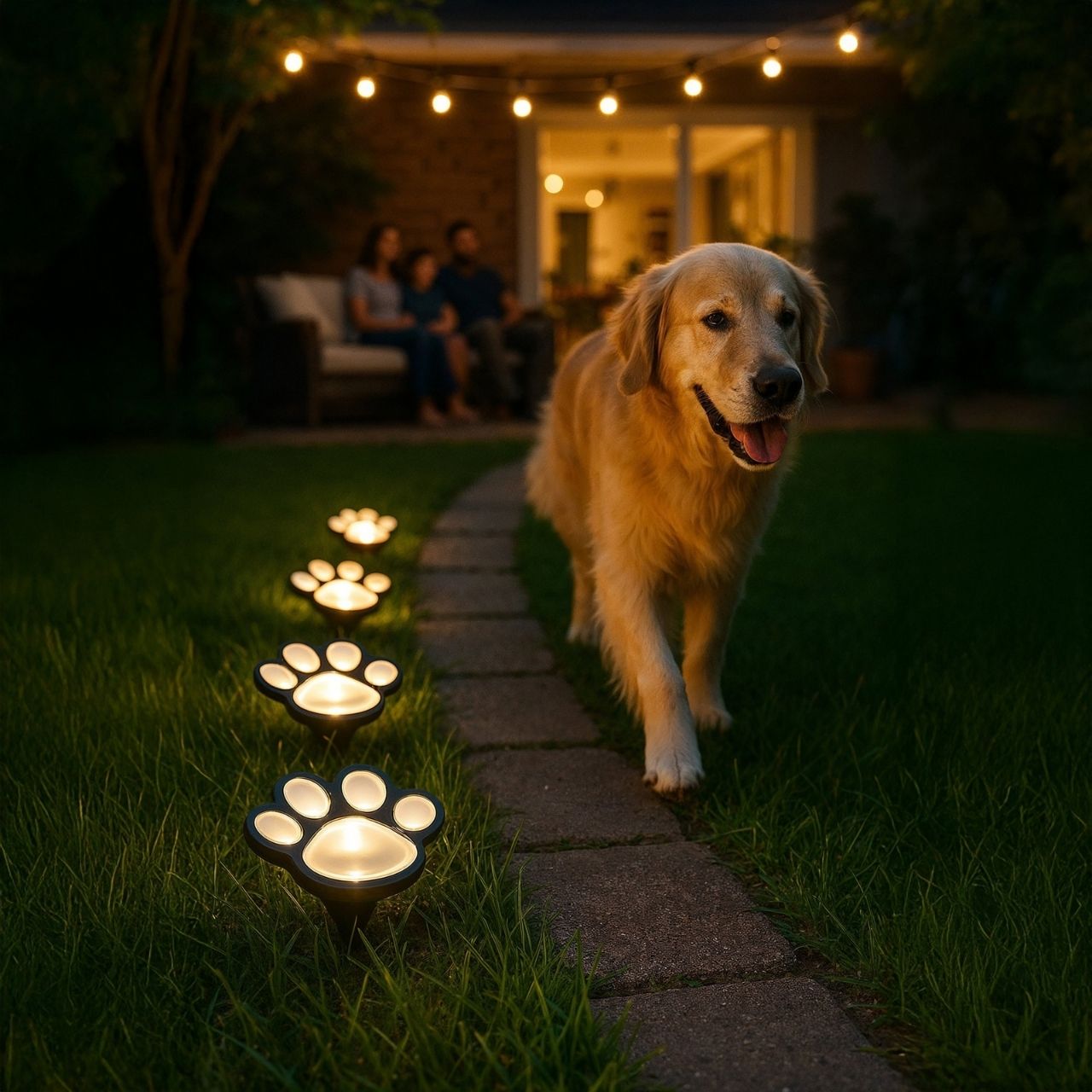 Ηλιακά LED φωτιστικά σε σχήμα πατούσας, Paws - Image 10