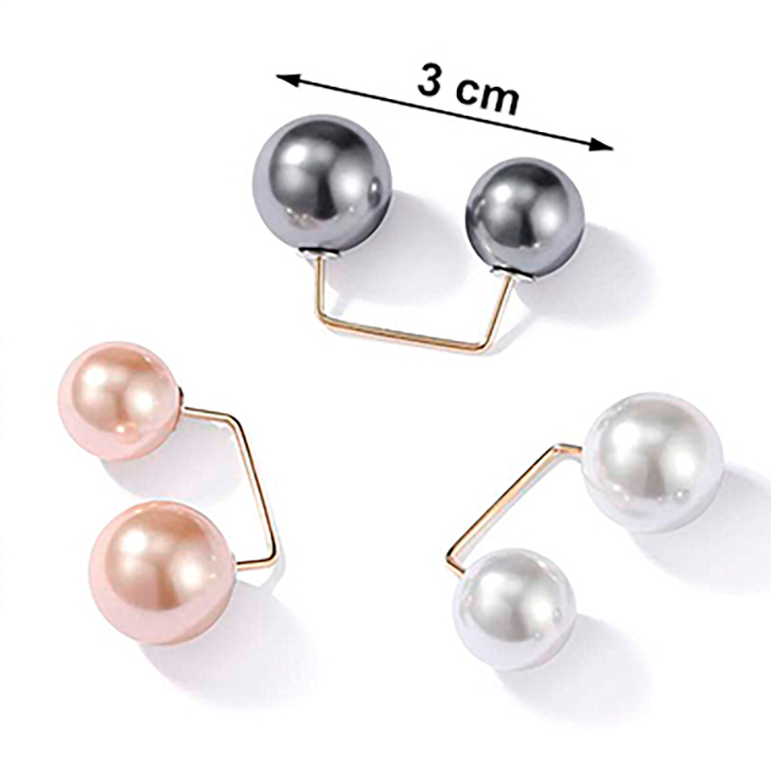 PearlBrooch, καρφίτσα (3 τεμάχια) - Image 2