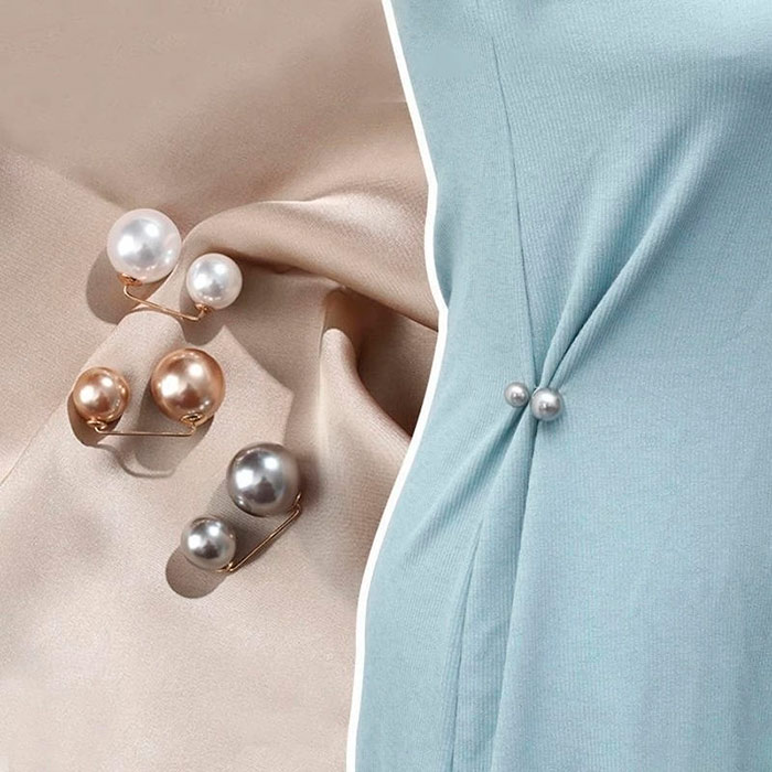PearlBrooch, καρφίτσα (3 τεμάχια) - Image 3