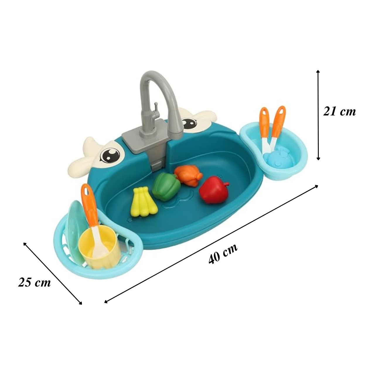 PlaySink, παιδικό σετ κουζίνας με νεροχύτη - Image 2