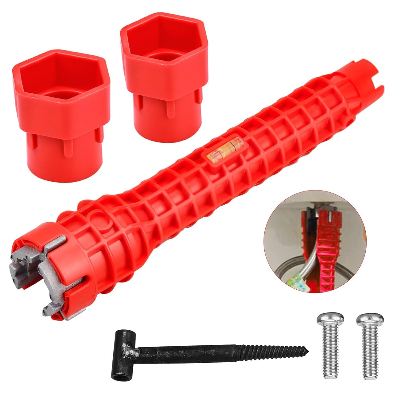 Ένα πρακτικό και πολυλειτουργικό κλειδί για όλες τις βασικές υδραυλικές ανάγκες σας!