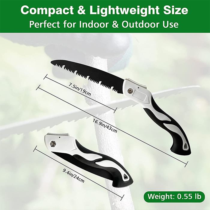 PruningSaw, πτυσσόμενο πριόνι κήπου για δέντρα και θάμνους - Image 6