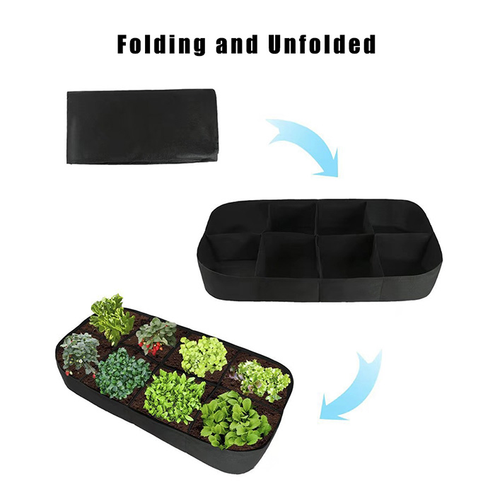 RaisedGarden, φορητός κήπος με 8 ξεχωριστά διαμερίσματα - Image 3