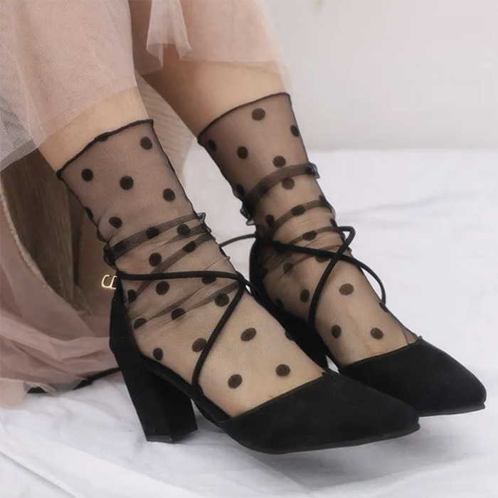 RetroMeshSocks, 5 ζεύγη ζεστές μόδας κάλτσες - Image 4