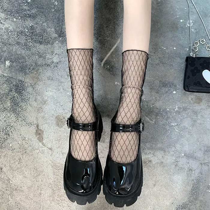 RetroMeshSocks, 5 ζεύγη ζεστές μόδας κάλτσες - Image 7