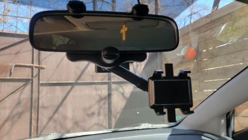 RotatableCarHolder, βάση τηλεφώνου 360 μοιρών που τοποθετείται στον καθρέφτη - Image 3