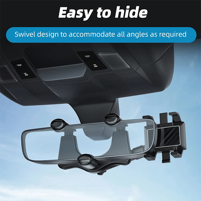 RotatableCarHolder, βάση τηλεφώνου 360 μοιρών που τοποθετείται στον καθρέφτη - Image 10
