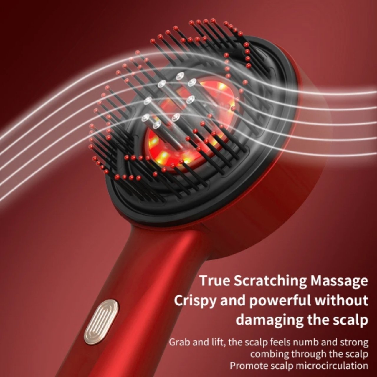 Scalpyx, βούρτσα μασάζ LED για την τόνωση της ανάπτυξης των μαλλιών - Image 2