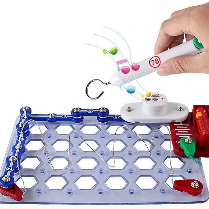 ScienceKit, ένα διδακτικό παιχνίδι όπου το παιδί μαθαίνει τα βασικά της ηλεκτρισμού (17-κομμάτιο παγκόσμιο) - Image 3
