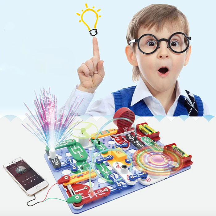 ScienceKit, ένα διδακτικό παιχνίδι όπου το παιδί μαθαίνει τα βασικά της ηλεκτρισμού (17-κομμάτιο παγκόσμιο) - Image 4