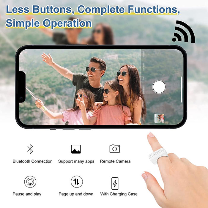 ScrollControl, Bluetooth απομακρυσμένος έλεγχος με βολικό κουτί φόρτισης - Image 3