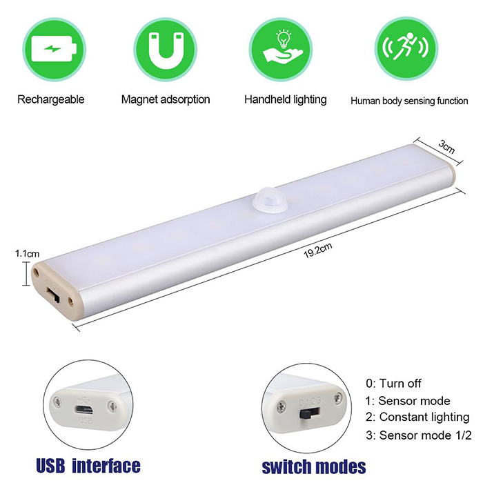 SeeLux , με LED φως και αισθητήρα κινησης - Image 6