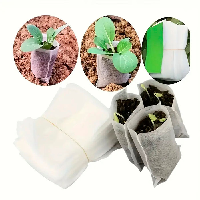 SeedBags, βιοδιασπώμενες τσάντες για φύτευση και ανάπτυξη φυτών (100 τεμάχια) - Image 8