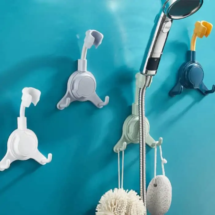 ShowerRack, βάση για το τηλέφωνο του ντους με επιπλέον γάντζους στήριξης - Image 5