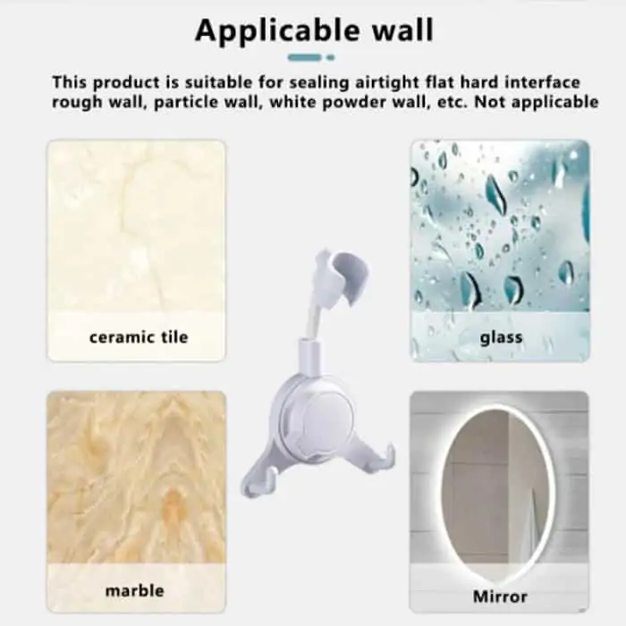 ShowerRack, βάση για το τηλέφωνο του ντους με επιπλέον γάντζους στήριξης - Image 6