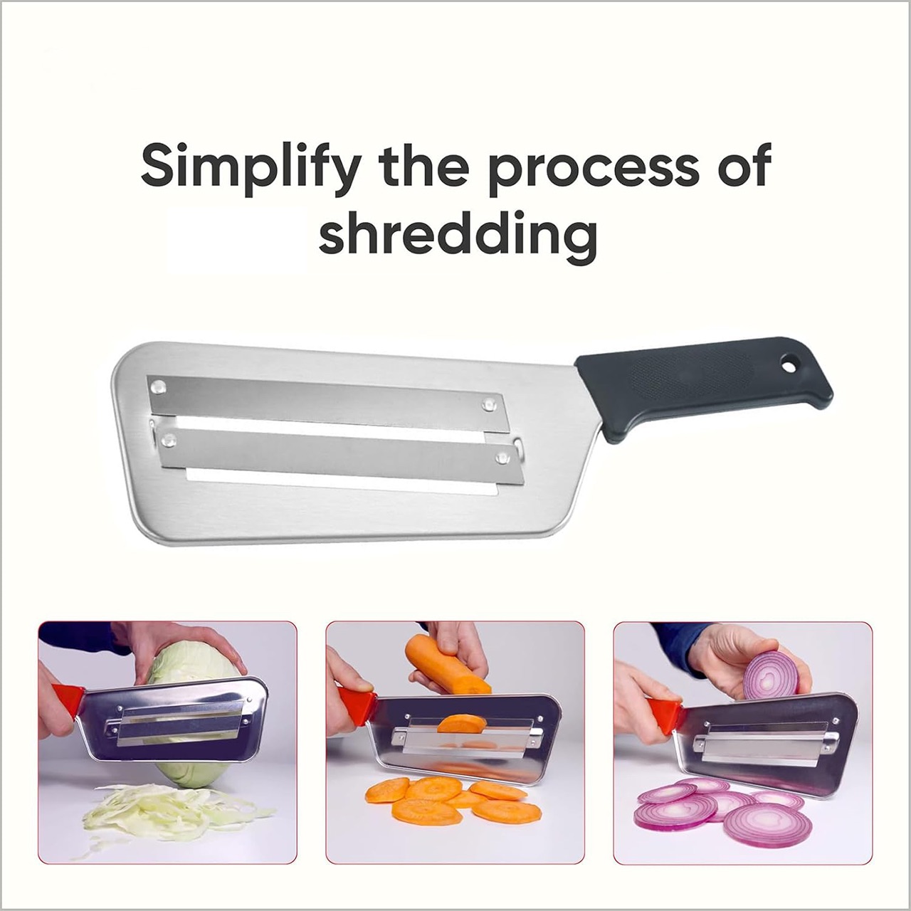 Shredder, καθολικός διπλός κόφτης λάχανου - Image 3