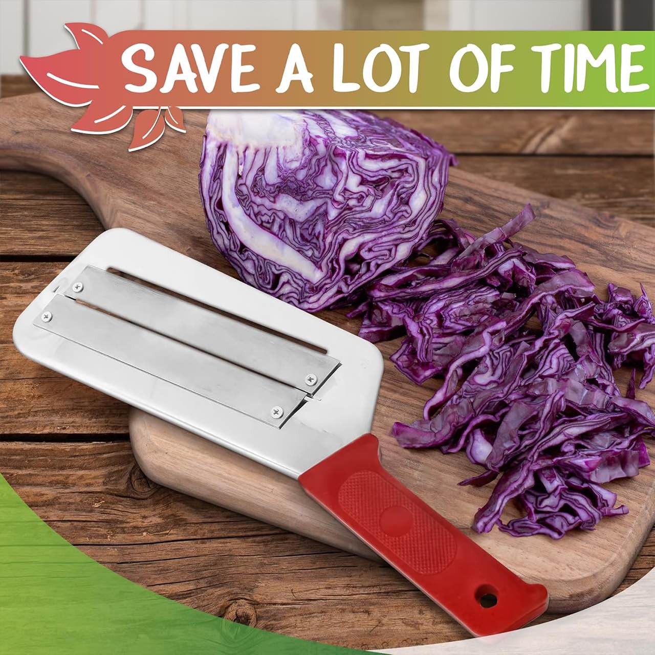 Shredder, καθολικός διπλός κόφτης λάχανου - Image 8