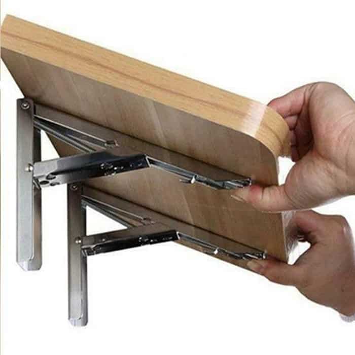 SimpleBracket, πτυσσόμενο στήριγμα για ράφια και έπιπλα (2 τεμάχια) - Image 5