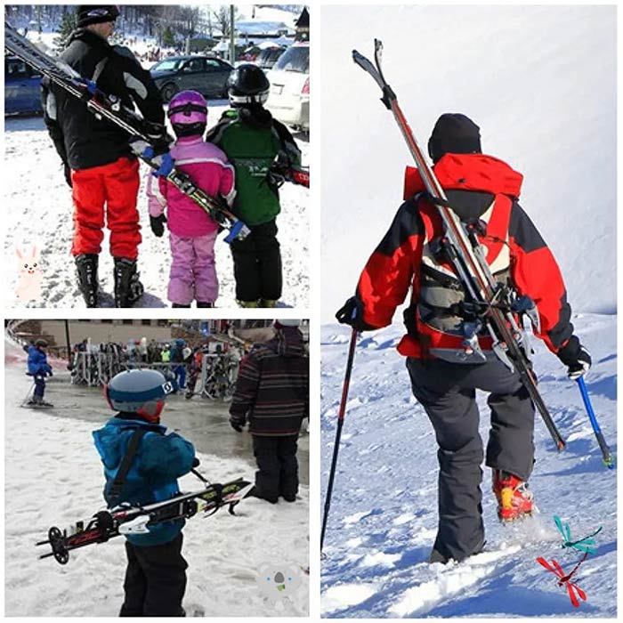 SkiBundle, ιμάντας μεταφοράς σκι + γενικής χρήσης γραμπόν ΔΩΡΕΑΝ - Image 8