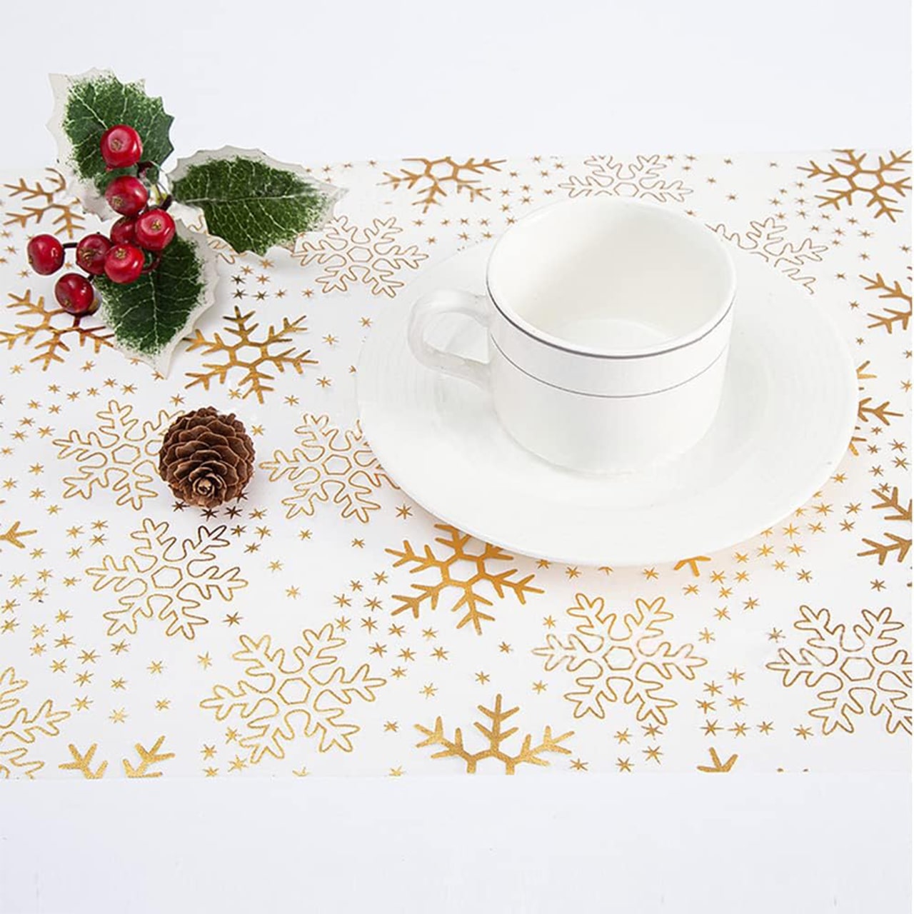 SnowFlake, το γιορτινό τραπεζομάντιλο - Image 10