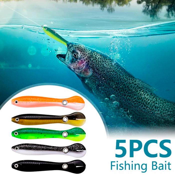 SoftLures, δόλωμα ψαριού (5 τεμάχια) - Image 3