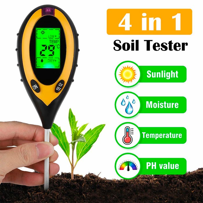 SoilMeter, δοκιμαστής εδάφους 4 σε 1 - Image 3