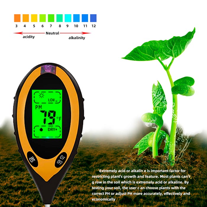 SoilMeter, δοκιμαστής εδάφους 4 σε 1 - Image 6