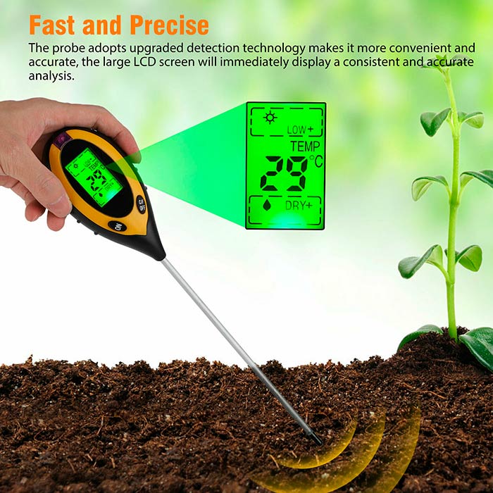 SoilMeter, δοκιμαστής εδάφους 4 σε 1 - Image 9