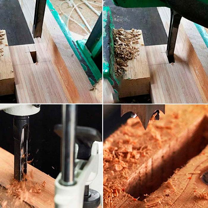 Τρυπάνια ξύλου SquareDrill (4 τεμάχια) - Image 6