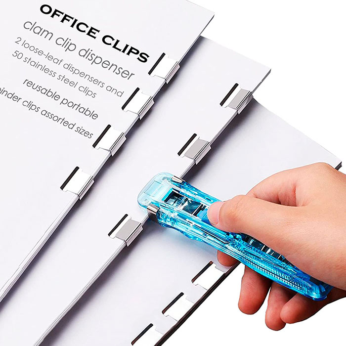 Staples, επαναχρησιμοποιούμενοι συνδετήρες (100 τμχ) - Image 2