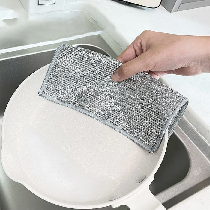 SteelCloths, ανθεκτικά πανιά για τον καθαρισμό ανυπότακτων λεκέδων (4 τεμάχια) - Image 3