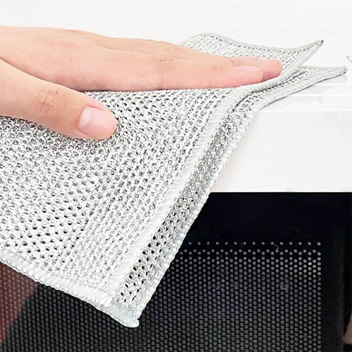 SteelCloths, ανθεκτικά πανιά για τον καθαρισμό ανυπότακτων λεκέδων (4 τεμάχια) - Image 4