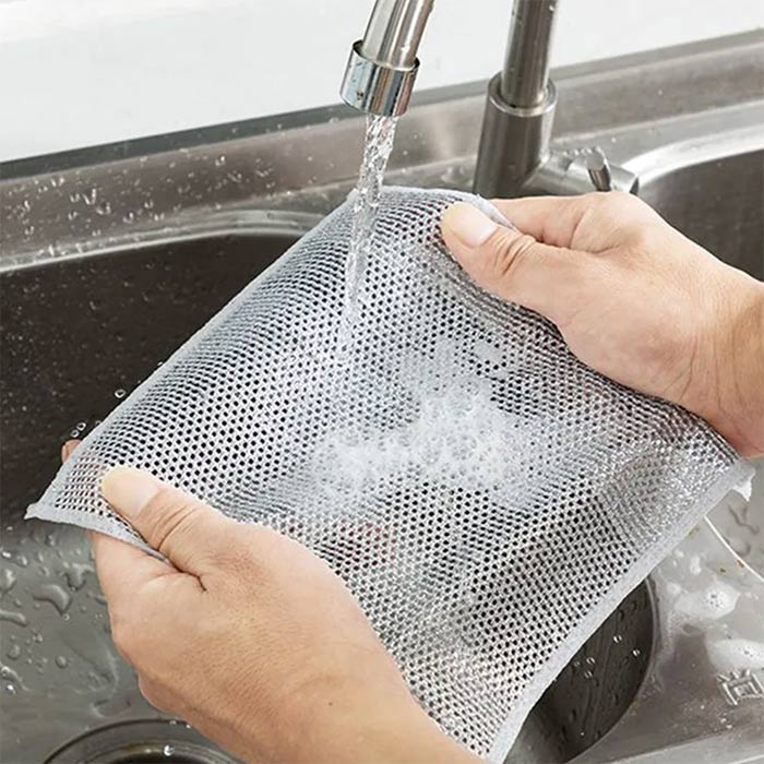 SteelCloths, ανθεκτικά πανιά για τον καθαρισμό ανυπότακτων λεκέδων (4 τεμάχια) - Image 6