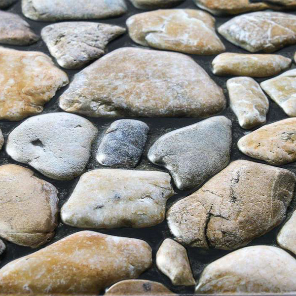 Stones3DWallpaper, τρισδιάστατα αυτοκόλλητα τοίχου σε απομίμηση πέτρας (10 κομμάτια) - Image 2